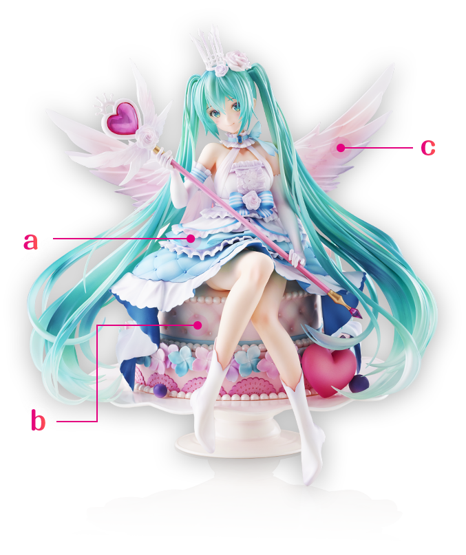 新品未開封】スピリテイル 初音ミク sweet angel 1/7フィギュア-