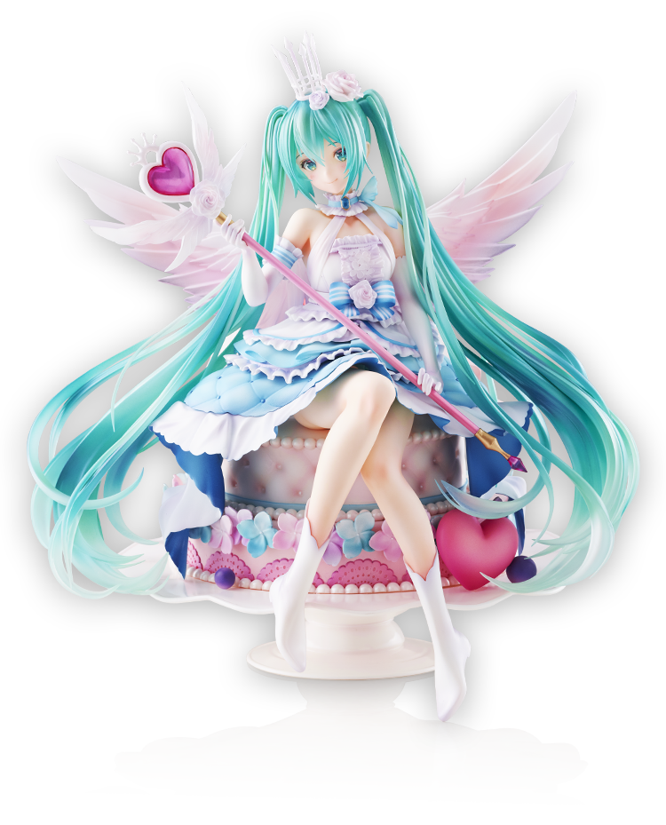 豆犬フィギュア初音ミク Birthday2020　フィギュア　スピリテイル　spiritale